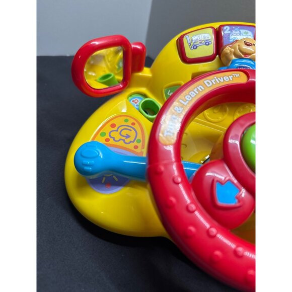 Vtech Turn & Learn Driver Toy With Lights & Sounds - Picture 7 of 10